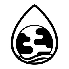 water drop icon