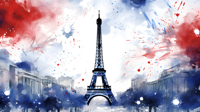 Captivating Bastille Day Photos: Eiffel Tower, French Flags, Festive Cuisine, and More!