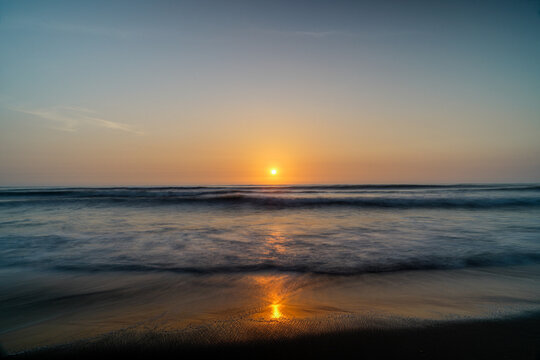 Sonnenuntergang am Meer © Roman