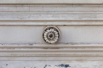 Fototapeta na wymiar detail of a door in a church