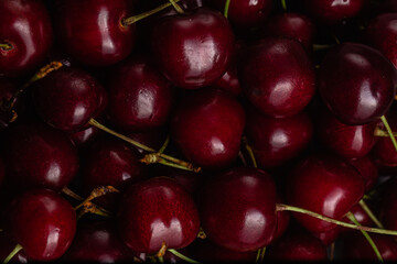 cherry close-up. cherry macro