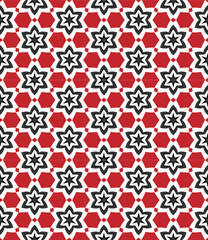 Multi color seamless abstract pattern. Background and backdrop. Multi Colored. Colorful ornamental design. Colored mosaic ornaments. Vector graphic illustration. EPS10.