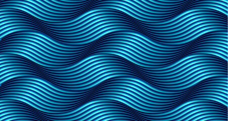 Obraz premium Abstract blue background. Sea. Ocean. Marine motives. Background with stylized ocean waves. Vector bg. Abstract colored background.