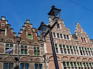 Fototapeta premium Sommer im belgischen Gent