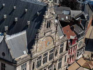 Die Altstadt von Gent in  Belgien