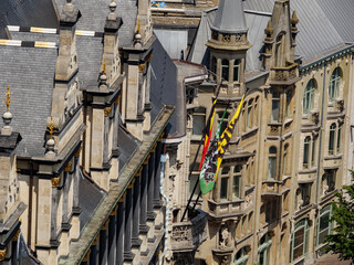 Naklejka premium Die Altstadt von Gent in Belgien