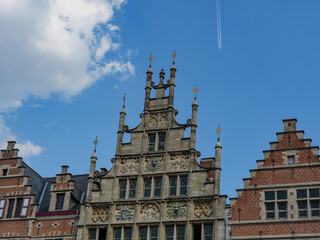 Die Altstadt von Gent in  Belgien