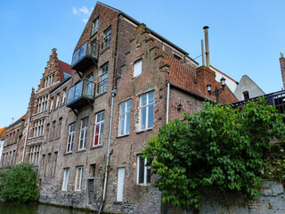 Die Altstadt von Gent in  Belgien