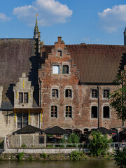 Die Altstadt von Gent in  Belgien