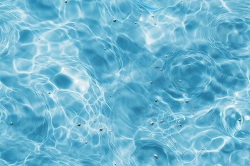 Seamless blue water in the pool