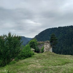 landscape in the mountains