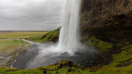 Fototapeta premium Waterfall Iceland 