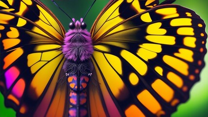 Fluttering Jewels: Exploring Nature's Intricacies in Macro Marvel