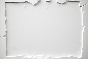 White background texture wall. plaster texture background. Generative AI.