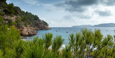 Fototapeta na wymiar Coastline Ibiza