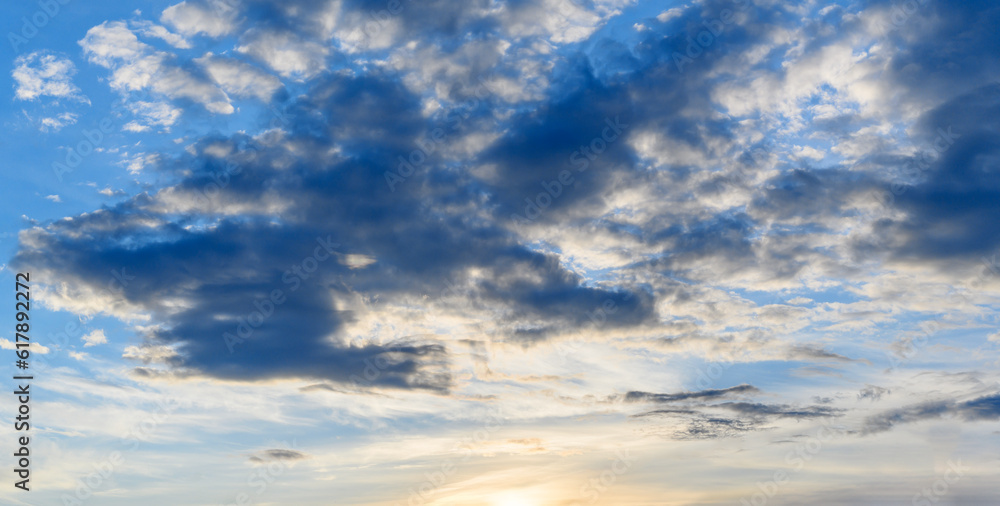 Canvas Prints beautiful cloudy sky. cloudy sky as abstract background