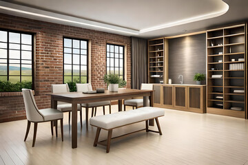 Fototapeta premium modern living room