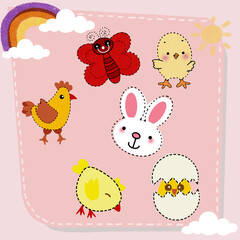 easter greeting card