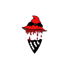 strawberry ice cream Halloween 