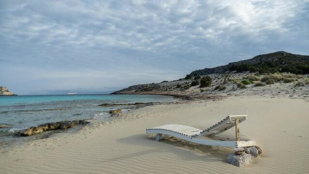 simos beach in Elafonisos greece