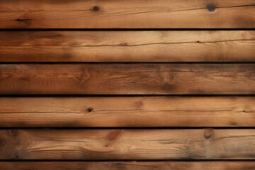 Naklejka premium Wood plank brown texture background generative AI