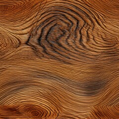 A seamless pattern featuring oak wood texture, showcasing the rich and distinctive grain of this timeless material. Generative AI