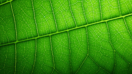 Fototapeta na wymiar Green texture of leaves. Created with Generative AI technology.
