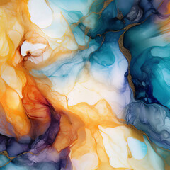 Fluid Art Acrylic Pour Abstract Art Backgrounds