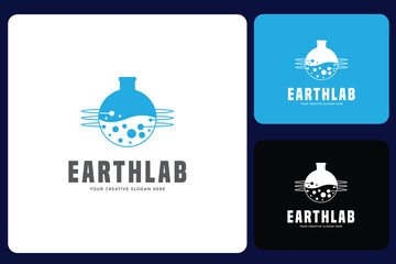 Lab Logo Design Template