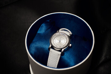 Women's watches in a gift box for a woman
