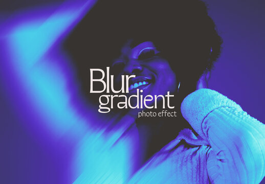 Blur Gradient Text Effect