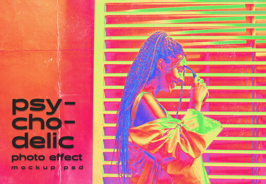 Psychodelic Photo Effect
