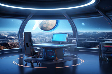 space interior mock up, in the style of uhd image, magewave, global imagery. Generative AI - obrazy, fototapety, plakaty