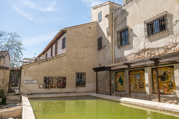 museo etnologico de chinchon en madrid con los antiguos baños 