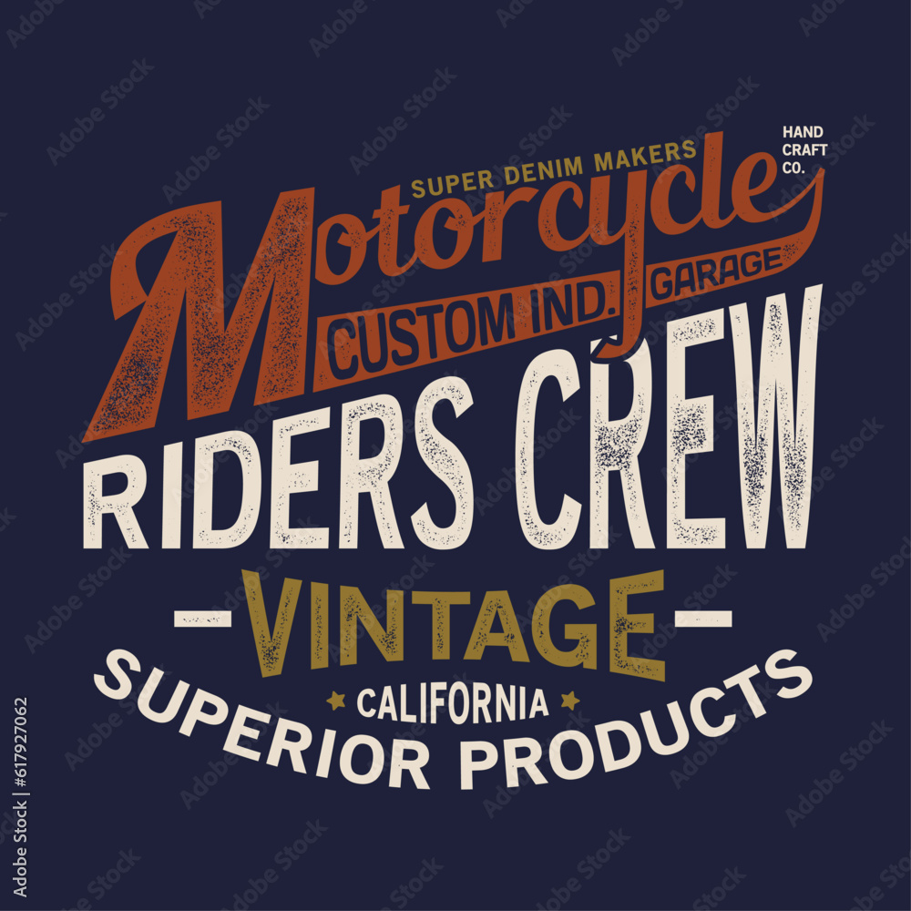 Poster tee print vector design with lettering