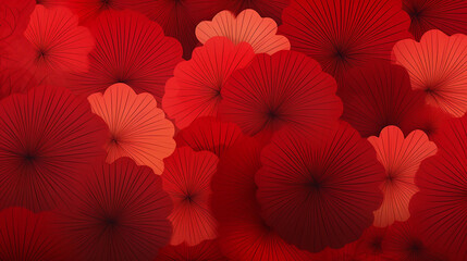 Fundo de ano novo de textura vermelha de papel japonês
