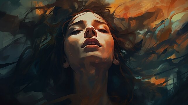 Invisible Labyrinths: the Art of Representing Anxiety and Schizophrenia in a Woman