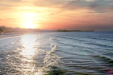 Seebad Boltenhagen, Ostsee, Deutschland  - obrazy, fototapety, plakaty