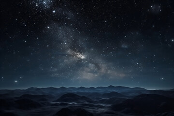 Fototapeta na wymiar Night sky with stars. The texture of a dark sky with stars and galaxies.