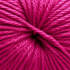 Obraz premium Viva magenta threads. hobby t job seamstress. popular color. Minimalistic monochrome background. Generative AI