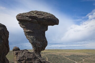 Balanced Rock in southern Idaho.