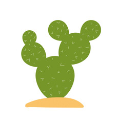 Summer cactus vector concept