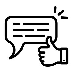 positive review icon