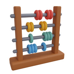 old wooden abacus