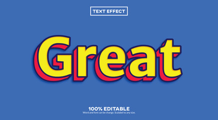 Great 3D Text Effect