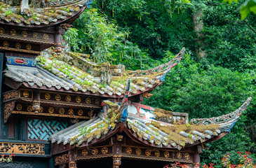 Picture of Dujiangyan, an ancient city in Sichuan, ChengDu , China