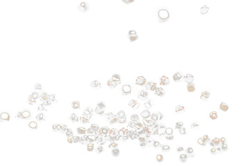 Fashion Silver gold bead cube with beautiful work detail is value. Luxury silver copper metal bead...