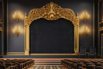 cinema mockup,  theater