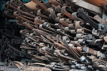 Texture and Pattern of rusty metal for Background.