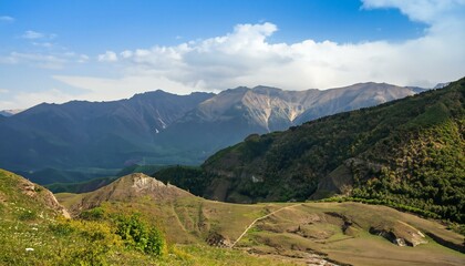 Fototapeta premium landscape with mountains